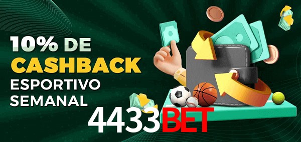 10% de bônus de cashback na 4433bet
